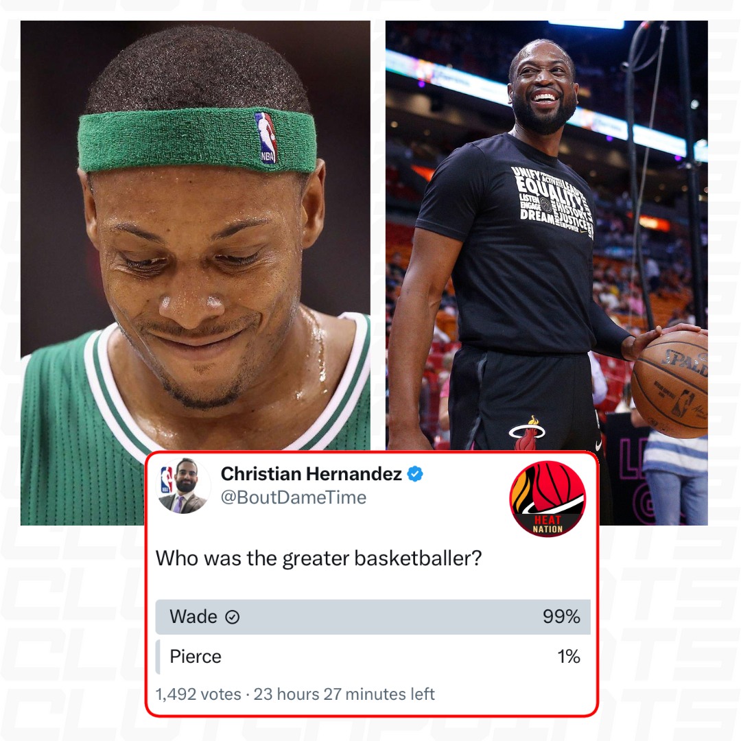NBAMemes's tweet photo. R.I.P Paul Pierce (1977- the date this poll was done). 
You were a legend😭 https://t.co/JcudmZ7jAP
