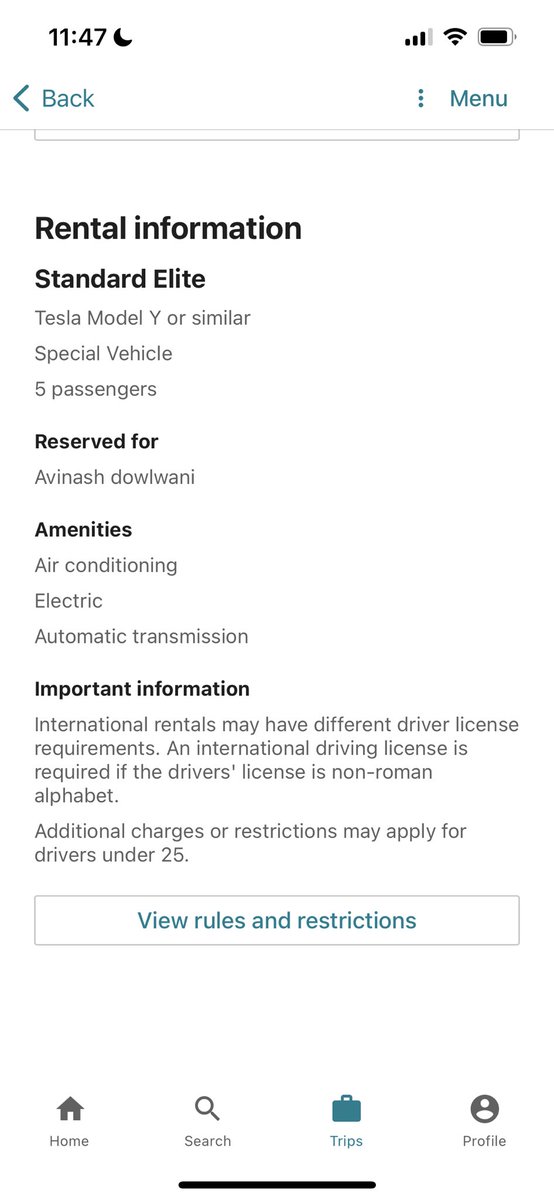 Hey <a href="/elonmusk/">Elon Musk</a> booked a Tesla y for a month from <a href="/Avis/">Avis Car Rental</a> via <a href="/Orbitz/">Orbitz</a> but they gave me a Kia ev 6 so dissappointed after paying a higher rate for a full month!! Down from india on a holiday and was excited about driving a Tesla!! You should look into it!!