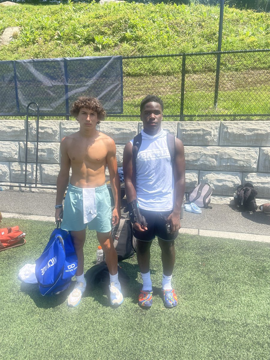 Had a great experience camping at @PaceUniversity  with @roane_tyree. 🔵⚪️🦅PVI @PaulVIFootball1 @ScuderiStephen @TheCoachMarv @CoachGolden_PVI @CoachTomAbate32 @bobried55