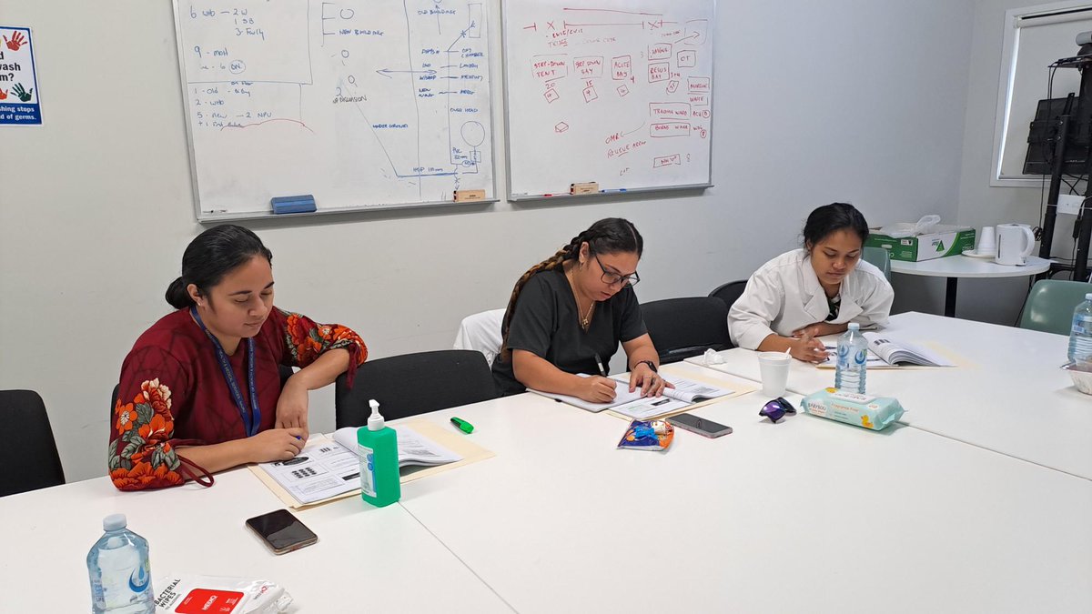 spc_live's tweet photo. #PacificHealth| 🔬 Laboratory officers in #Nauru are currently part of the lab quality management systems training that will contribute towards quality &amp; efficient lab services. This is facilitated by @spc_cps with funding support from the 🤝  @EUPasifika #PPHSN #Labnet https://t.co/Y0Zqnh2qtZ