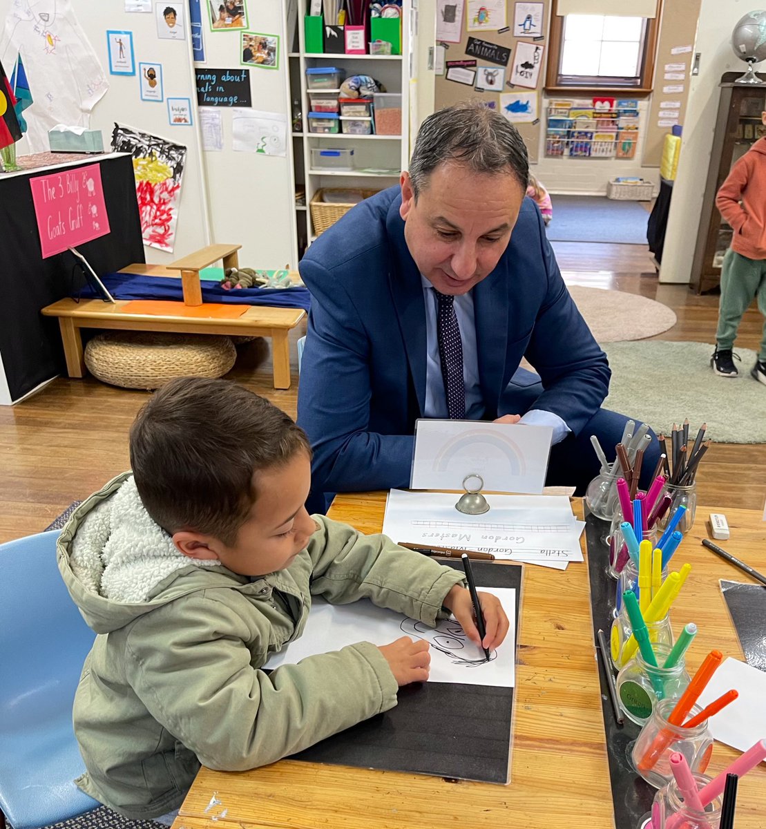 I visited John Brotchie Nursery School, the only stand-alone <a href="/NSWEducation/">NSW Dept of Education</a> preschool, &amp; saw students explore a range of different concepts in small supported groups &amp; independently. Well done to Rebecca Andrews &amp; staff for leading &amp; creating a high quality service for students.