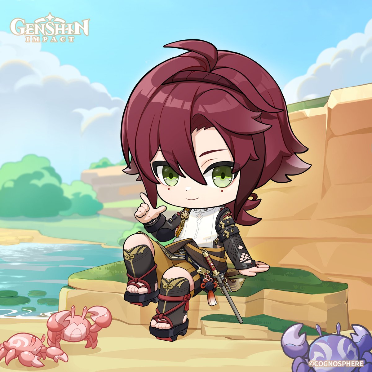 GenshinImpact's tweet photo. Happy Birthday, Shikanoin Heizou!

"Well, whaddya know! As I'd expect of my partner, you figured out where I'd be without breaking a sweat."
"So, shall we take a stroll?"

Participate in Shikanoin Heizou's birthday event: https://t.co/fx90WCQDDX

#GenshinImpact #ShikanoinHeizou https://t.co/STi5hoZRt7