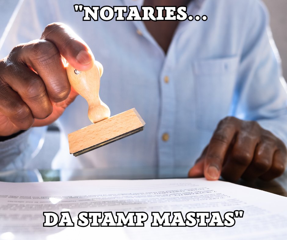 gm_sias's tweet image. That&apos;s right!!! #notaryhumor