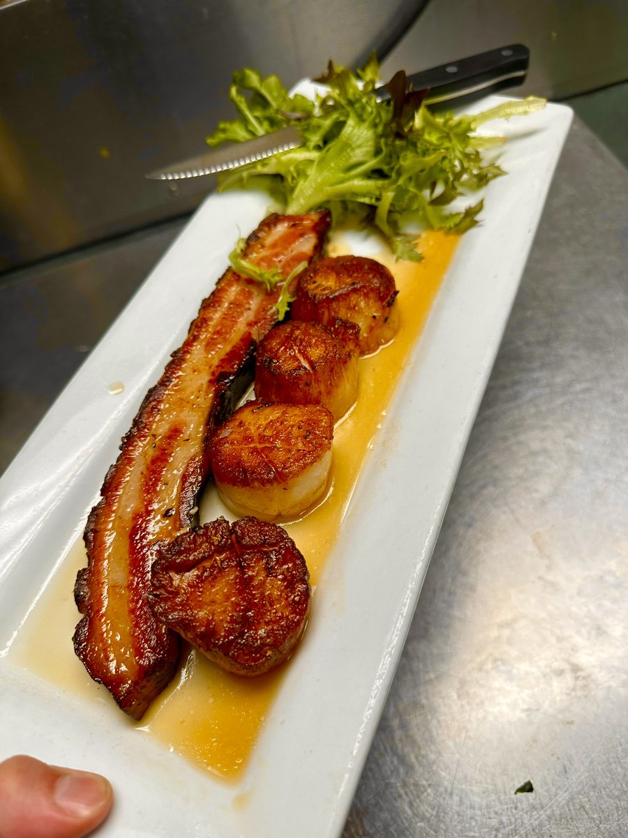 Pork Belly x Scallops