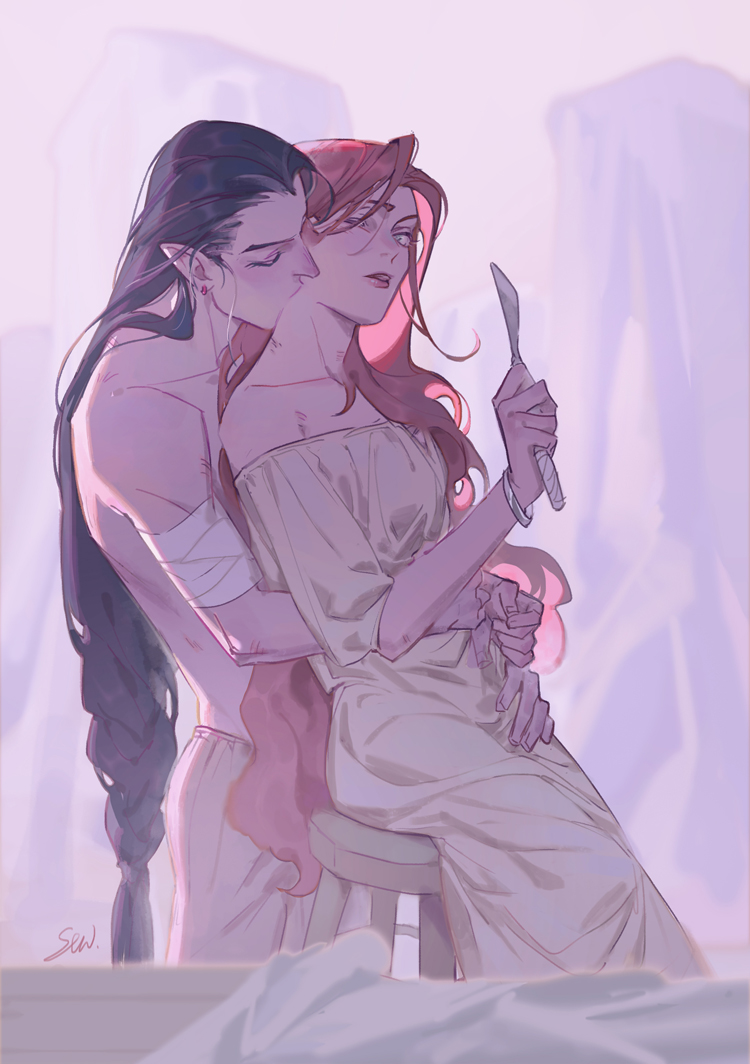 Sen_2324's tweet photo. 突发奈丹依赖症
#Nerdanel #Feanor #silmarilion https://t.co/MrzvCaviEu