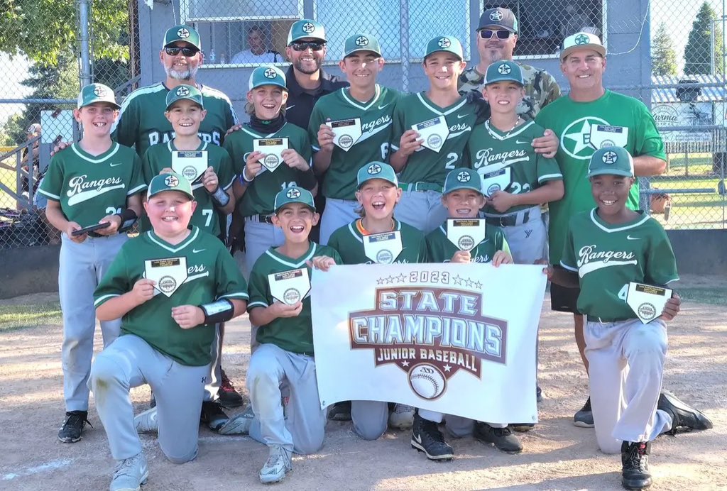 Estacada Rangers (@cadarangersfb) on Twitter photo It’s a great day to be RANGER as title town returns to <a href="/EstacadaSchools/">Estacada Schools</a> over summer break as Estacada JBO goes on the road to capture the 2023 Oregon State Title! Congrats boys, <a href="/EstacadaCarp/">Ryan Carpenter</a> and his staff. #goRANGERS It’s a great day to be RANGER as title town returns to <a href="/EstacadaSchools/">Estacada Schools</a> over summer break as Estacada JBO goes on the road to capture the 2023 Oregon State Title! Congrats boys, <a href="/EstacadaCarp/">Ryan Carpenter</a> and his staff. #goRANGERS