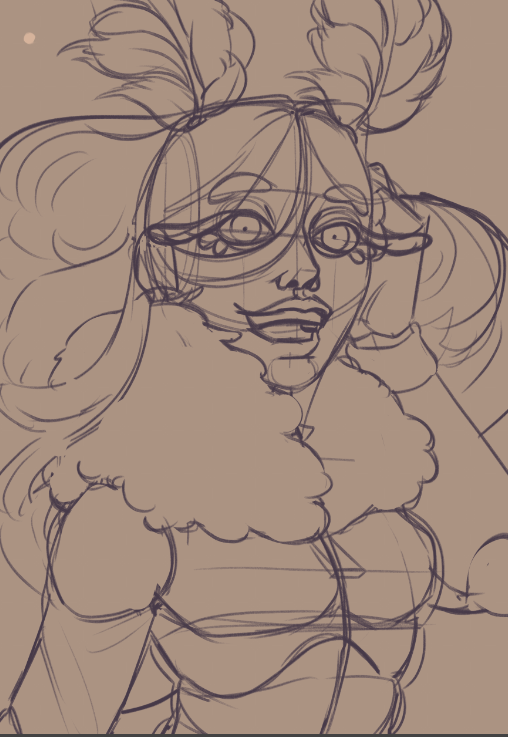 hypnomaze's tweet photo. moth girl wip 🦋 https://t.co/jFxw7e3YCc