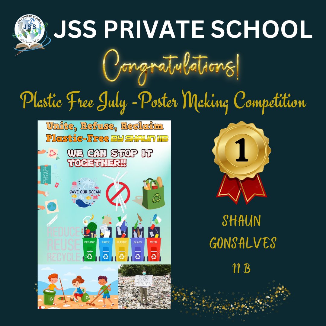 happinessjssps's tweet image. The #environment committee of the middle school is delighted to announce the WINNERS of our #PlasticFreeJuly #PosterMaking #Competition 

#JSSprivateschool #cbse #KHDA @sureshbhojraj  #climatechange #generationrestoration #globalgoals  #teachsdgs