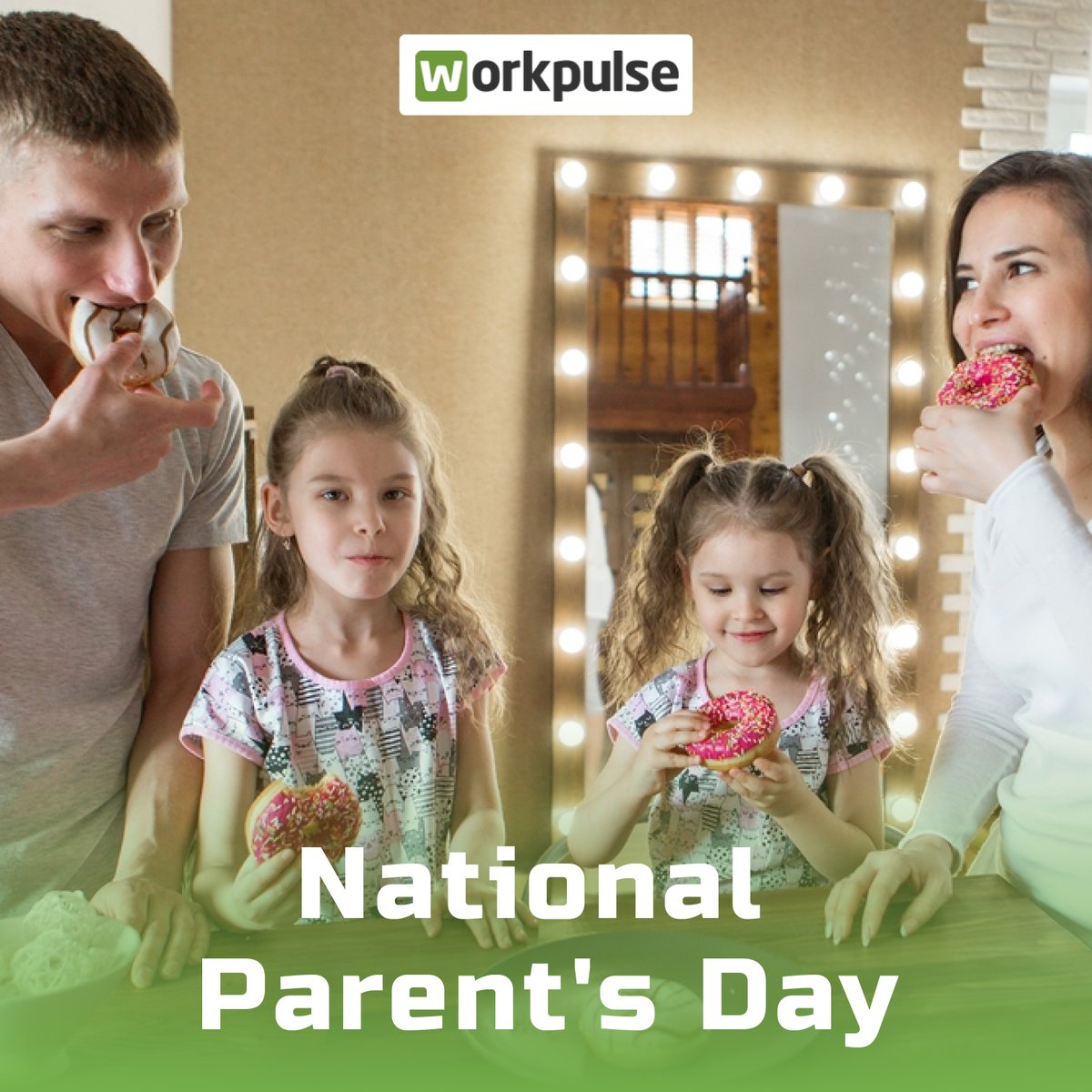 WorkpulseQSR's tweet photo. Happy #NationalParentsDay! 🎉 Treat your amazing parents to a sweet surprise with delicious donuts from Dunkin'​. 🍩💕

#Workpulse #ParentsDay #LoveAndRespect #ParentDay2023 #ShowLove #ParentsSupport https://t.co/09E3jdaycZ