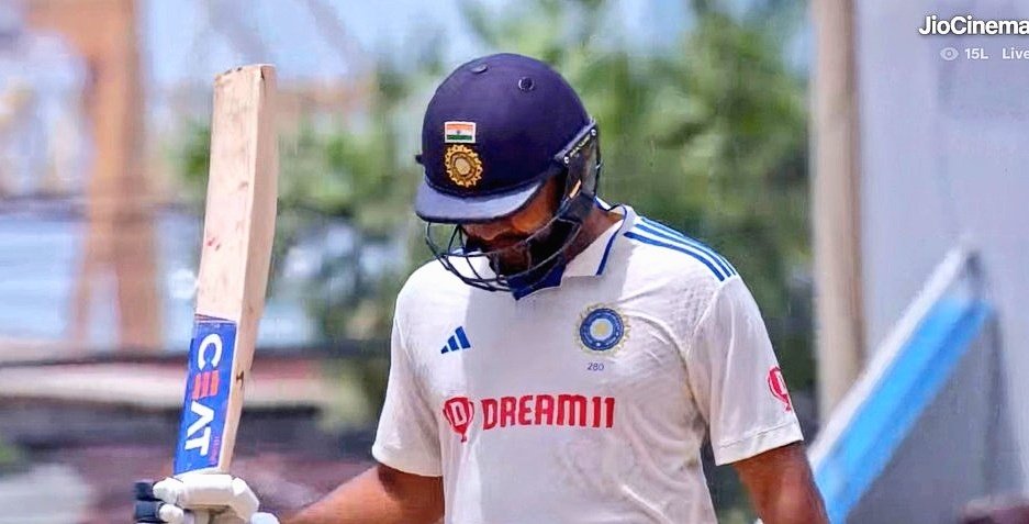 SPORTYVISHAL's tweet photo. For India in the WTC history -

• Most runs               - Rohit Sharma
• Highest Average  - Rohit Sharma
• Most centuries     - Rohit Sharma
• Most fours              - Rohit Sharma 
• Most sixes              - Rohit Sharma

Rohit Sharma is the Goat. https://t.co/rBqFPDatRr