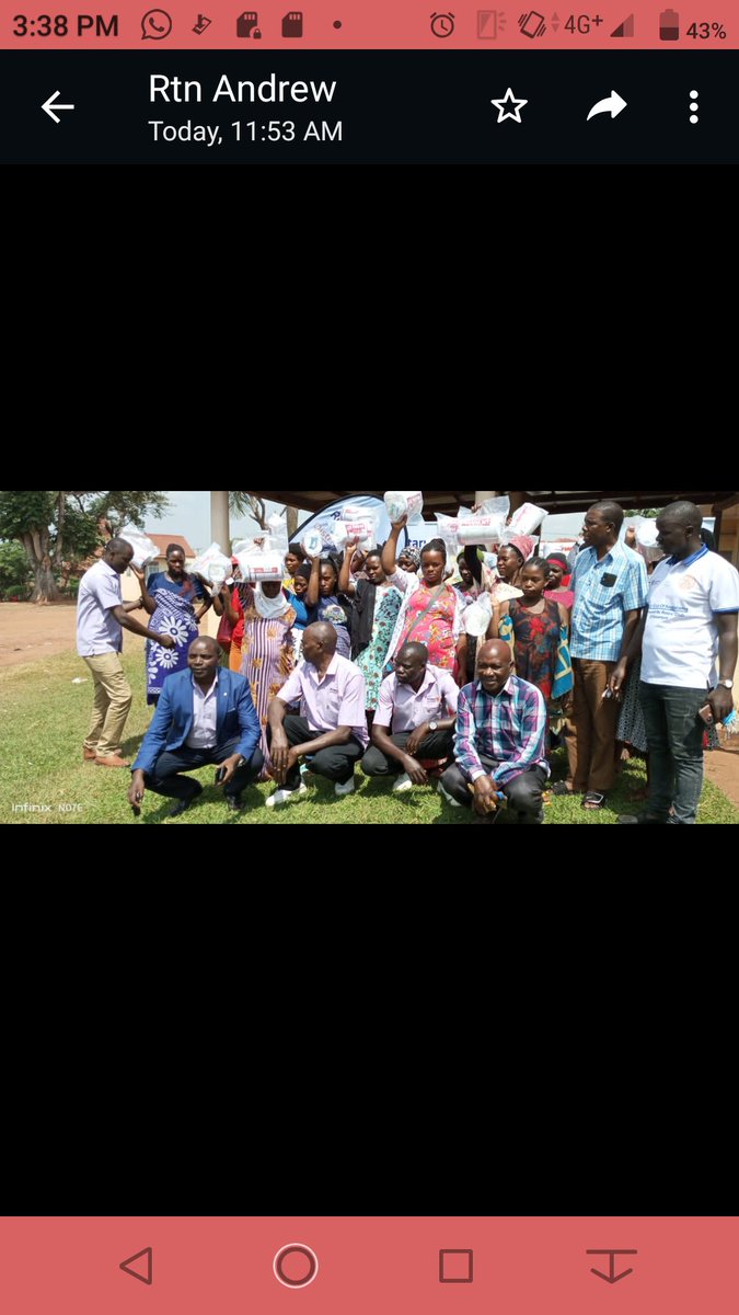 RC_Naggalama's tweet photo. On Saturday 22nd July,2023.Rotary club of Naggalama extended their services to the mothers at Nakifuma health centre III by giving them mama kits. https://t.co/OPbvJxMXtr