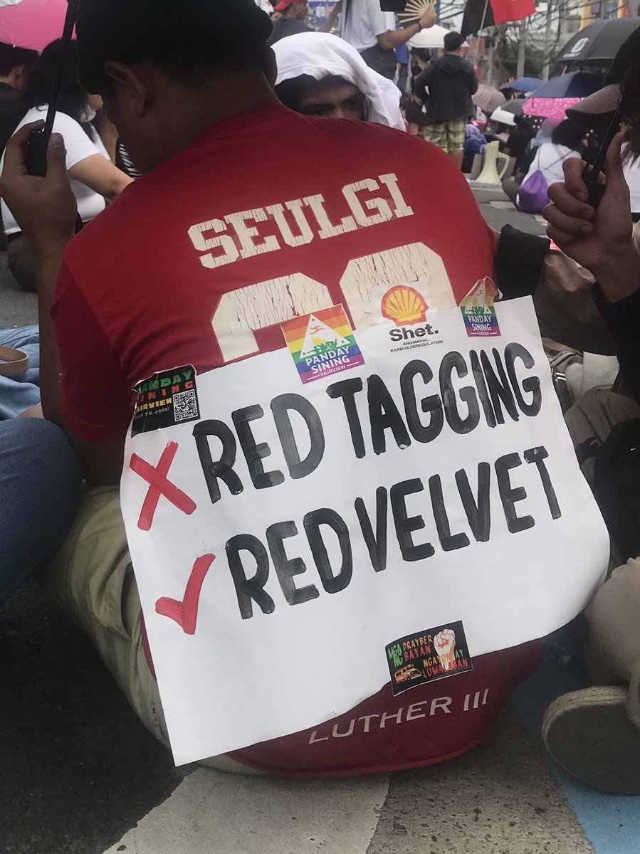 Red Velvet, hindi Red Tagging! #StickmONA this #SONA2023! Kang Seulgi by Panday Sining Fairview