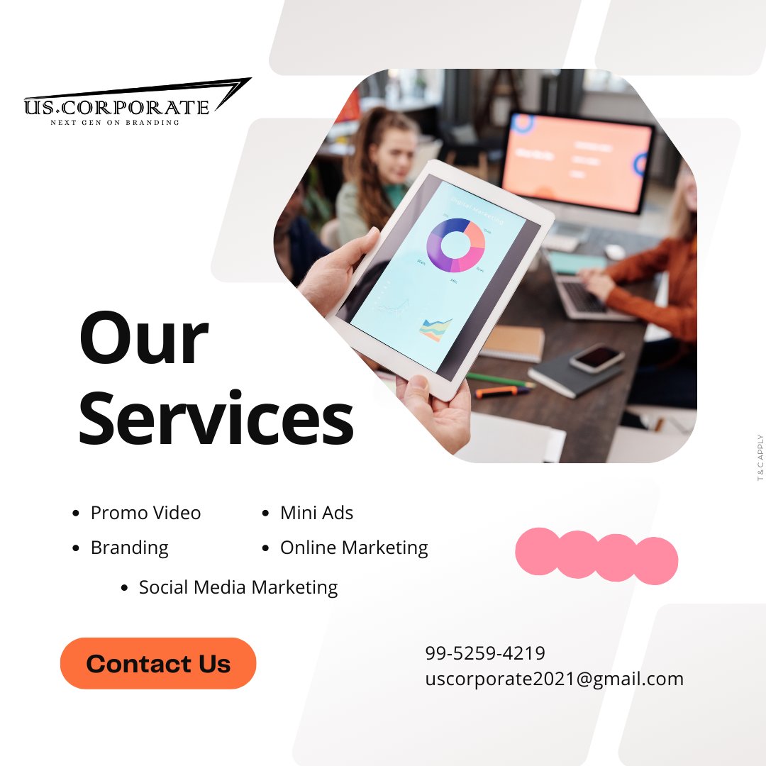 us_corporate's tweet photo. “Digital Marketing Services!”
~
US.CORPORATE
~
Next Gen On Branding
~
uscorporate2021@gmail.com
~
9 9 - 5 2 5 9 - 4 2 1 9
#uscorporate #Nextgenonbranding #socialmediamarketing #adcampaign #advertising #brandmarketing #brandstrategy #digitalmarketing #business #marketingdigital https://t.co/TR4ODoT1Fa