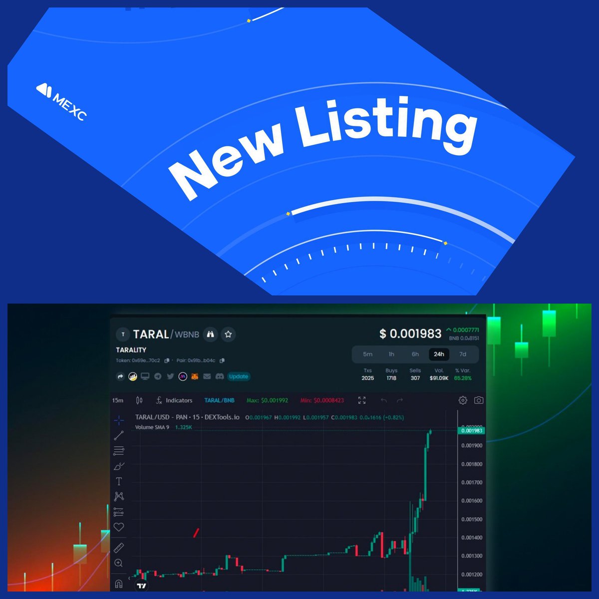 Pawanku71632285's tweet photo. Hi #Tarality army are you ready for big pump
very soon you will get @TaralityCoin listing announcement from @MEXC_Official
Hurry up guys buy more last chance to buy the dip
#TaralityBlockchain #TaralityDex #TaralityCex #TaralitySwap #Taralitylaunchpad #Taralitysocialmedia https://t.co/VWg8g3ki44