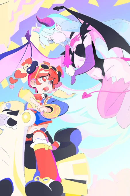 #MuseDash  "东方的小道士~你的符咒对西方恶魔可没有用哦~"