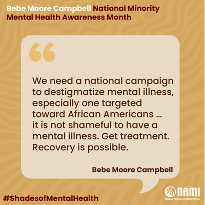 #NationalMinorityMentalHealthMonth