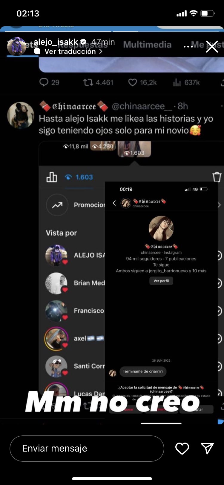 maiteee on Twitter "chauuuu se levantó re zarpado alejo qué onda