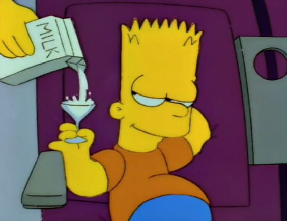 Bart Simpson tweet media