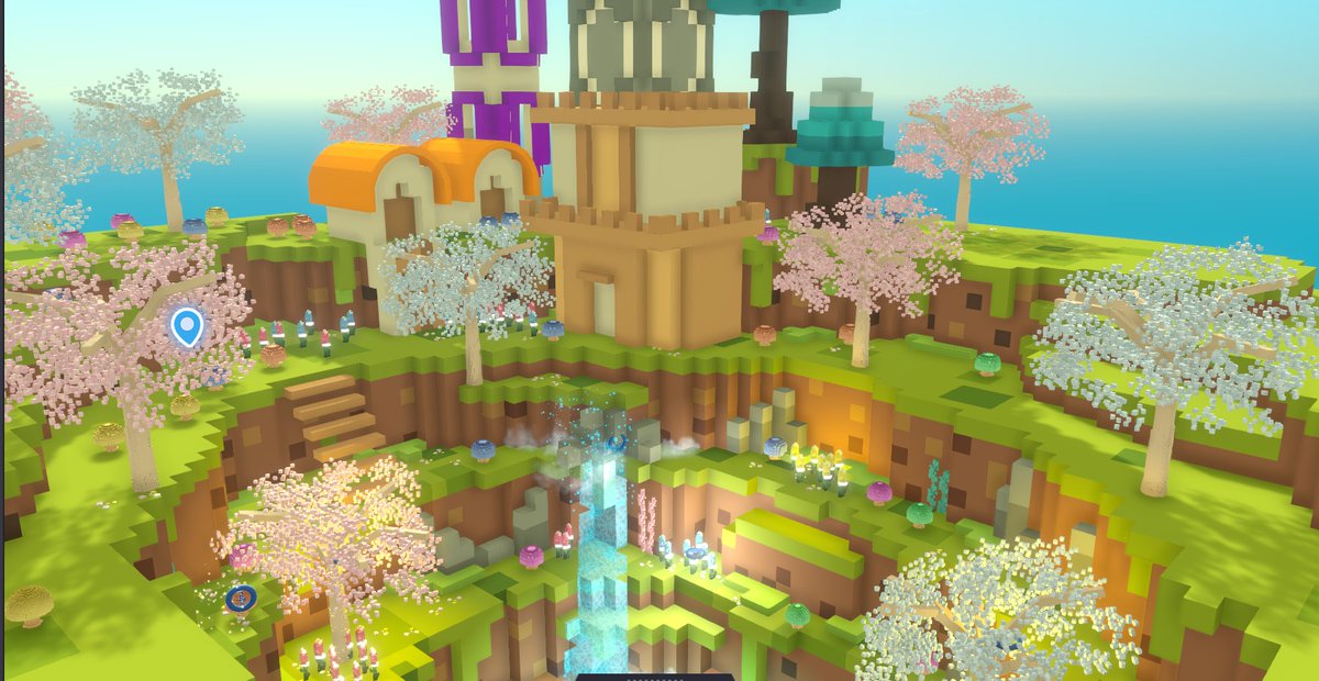voxelkitty's tweet photo. hii everyone! welcome to my fantasy land! Experience is for sale if anyone is interested ! ^^ 

@TheSandboxGame #TheSandbox #voxedit #magicavoxel #3ddesign #sandfam #NFTcommunity #voxelart https://t.co/5ATkpJQ9I0