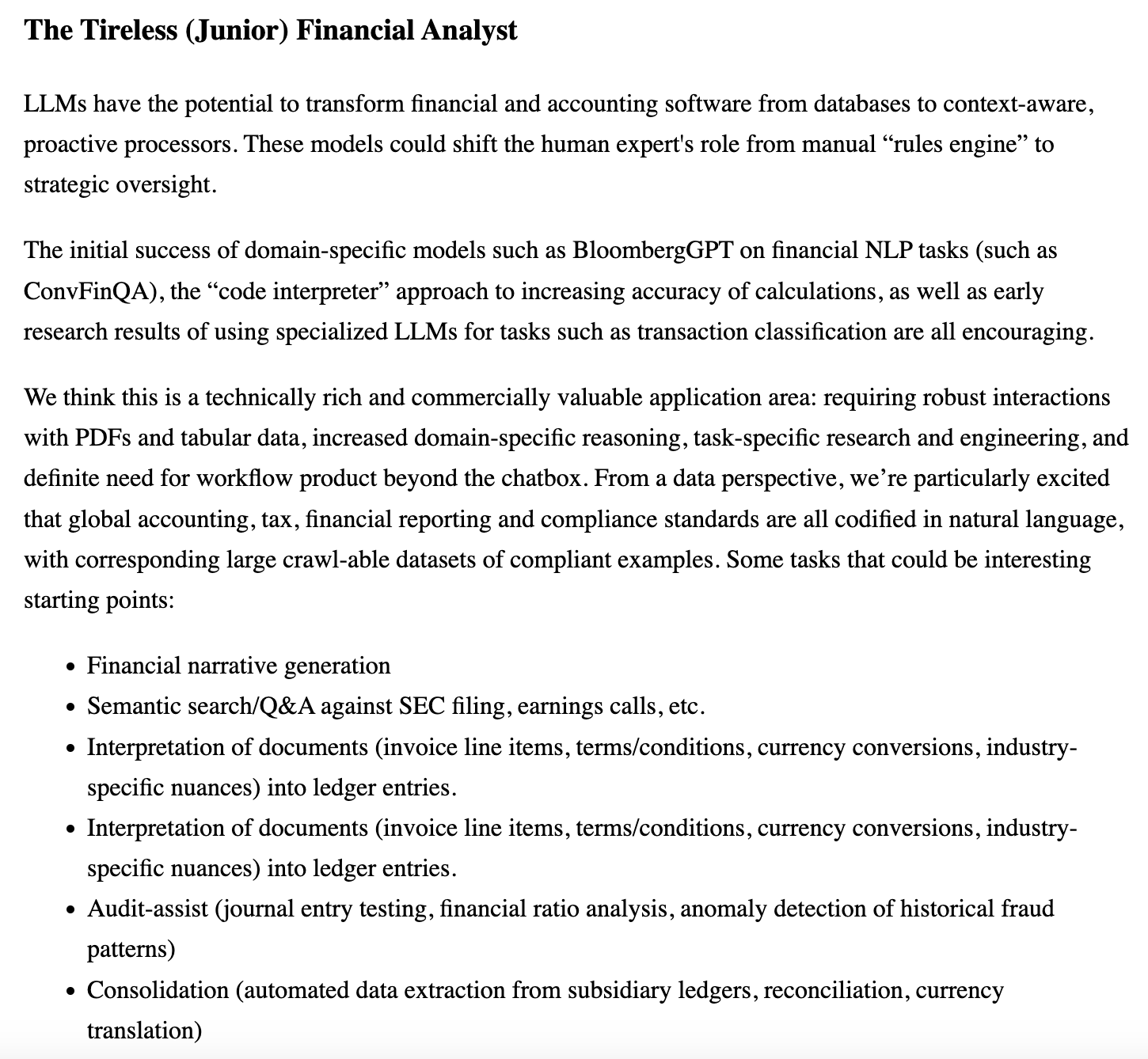 sarah guo // conviction on X: &ldquo;1/ Free AI startup ideas every day 