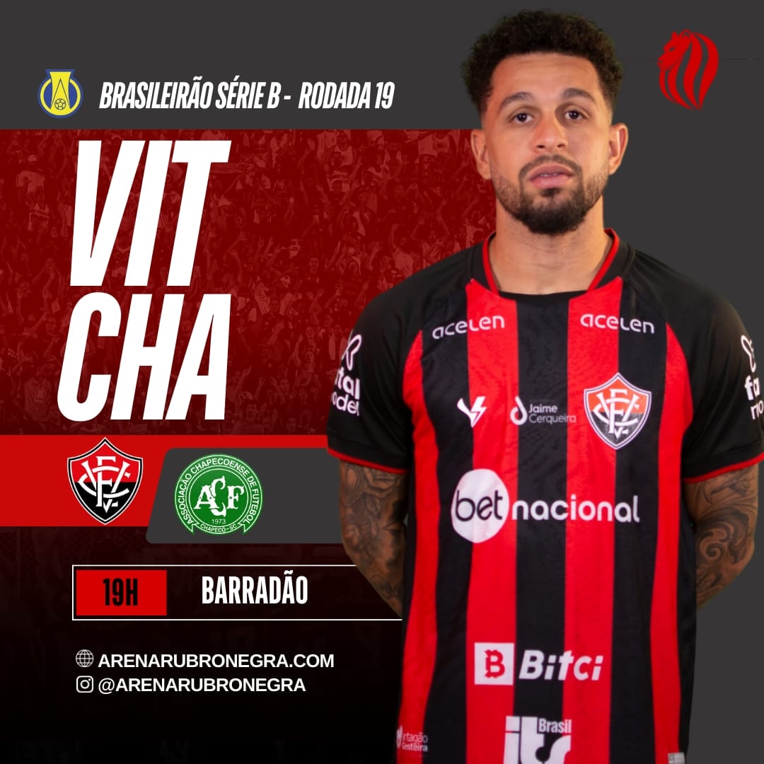 ArenaRubroECV's tweet photo. 🚨⚽️ VITÓRIA VS. CHAPECOENSE ⚽️
🏟️ Estádio Barradão 🏟️
🕖 Hoje às 19h 🕖
🔥 Barradão vai pegar fogo 🔥
Bora apoiar o Colossal rumo à vitória! 🙌🏼 #Vitória #SérieB #Futebol #Barradão #Colossal #VitóriaXChapecoense #Emoção #FutebolBrasileiro #arenarubroecv https://t.co/q4xdl1ge4D