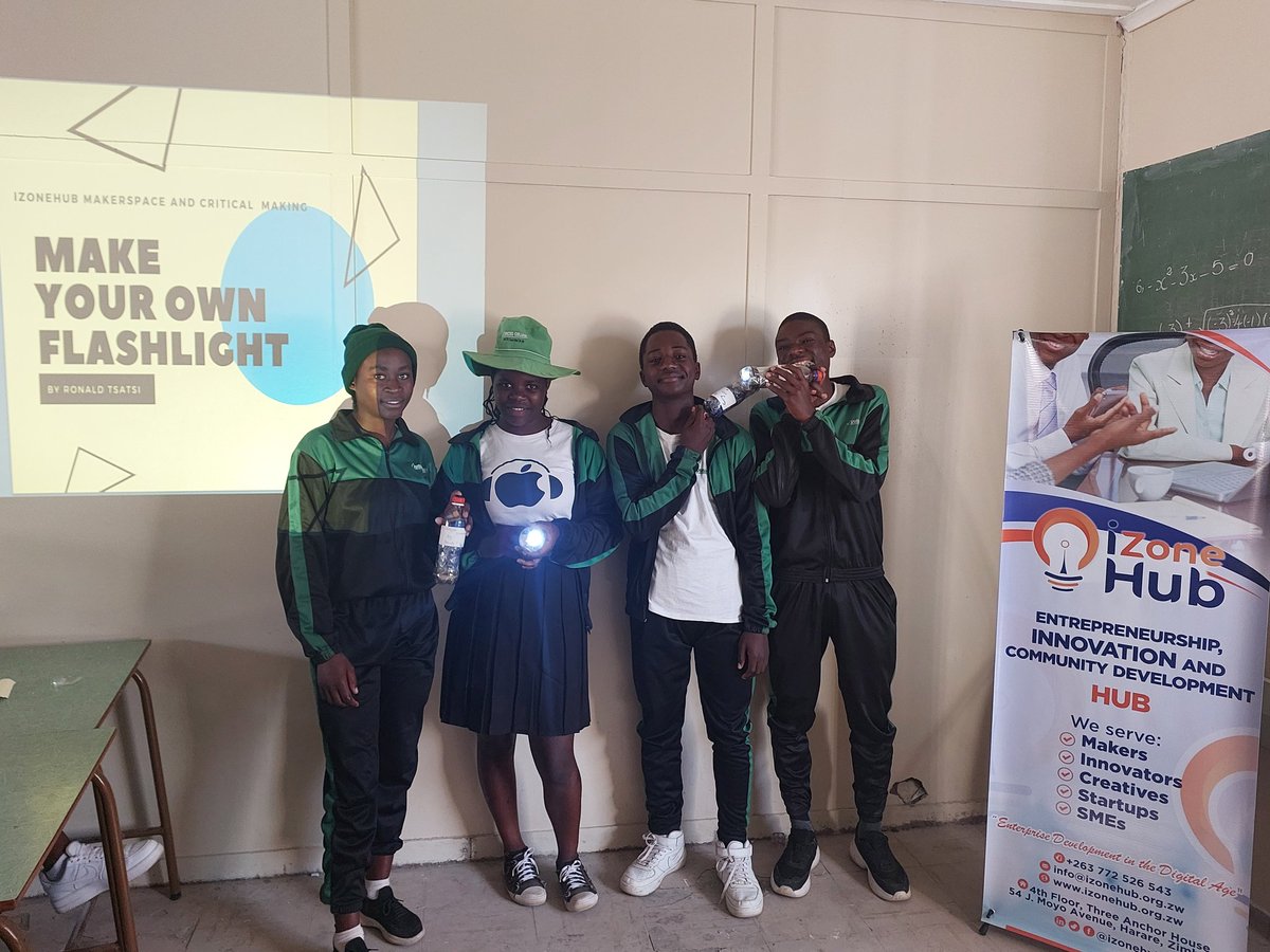 izonehub's tweet photo. This past Saturday, we had an amazing workshop teaching kids about sustainability and critical making! Thanks to @weareGIG 's Critical making initiative, we were able to give kids a hands-on experience by making their own flashlights. #Makers #criticalmaking #GIG https://t.co/sNnb6Kxvw6