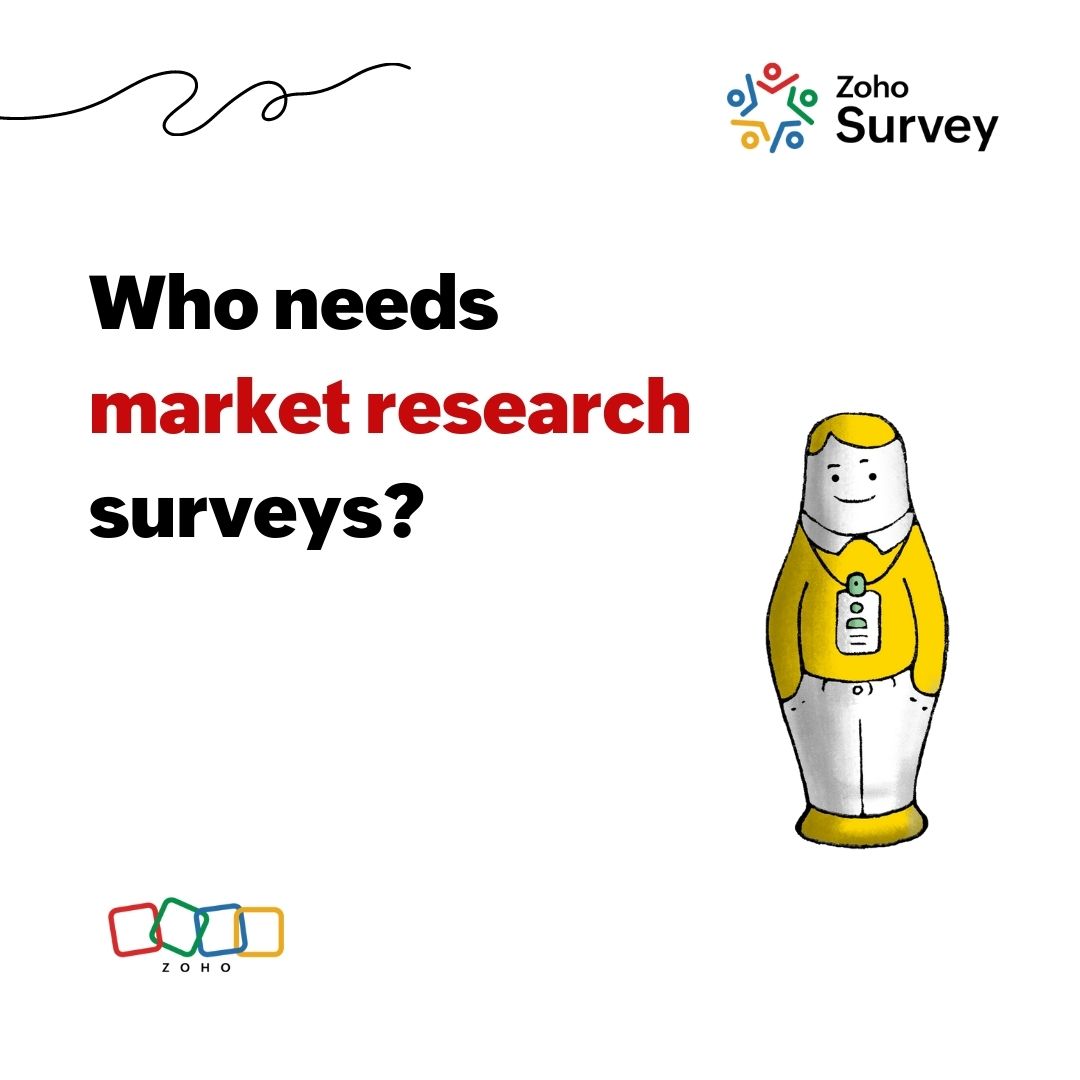 ZohoSurvey's tweet photo. Don't settle for guesswork!
Seamlessly create, conduct, and analyze surveys to understand your audience better and craft strategies that resonate!Make informed choices backed by real data through #ZohoSurvey's powerful #marketResearch surveys. https://t.co/6dDNTONCXp