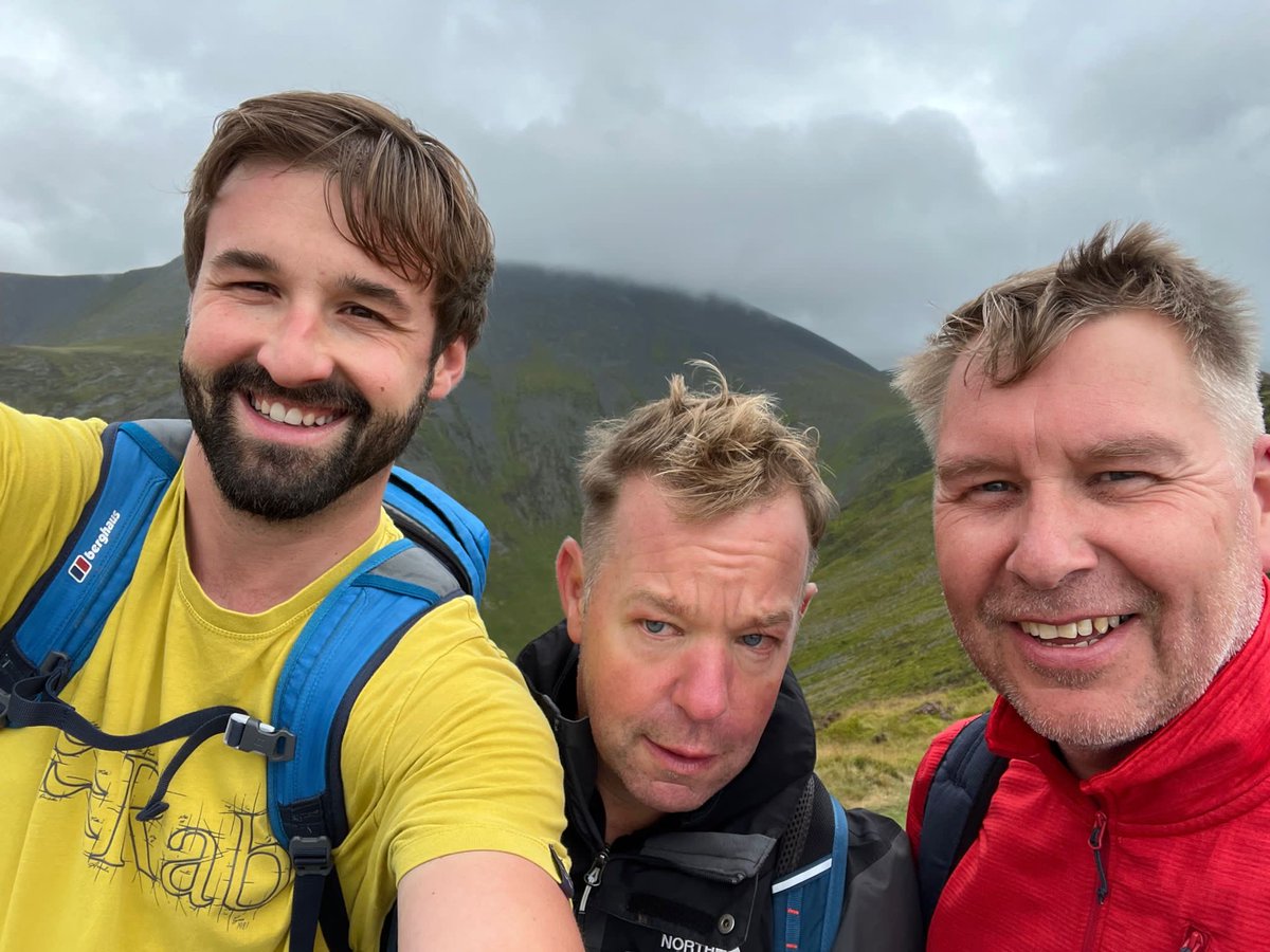 “Fancy a walk?”, they said…
Photo taken on the way up Skiddaw…