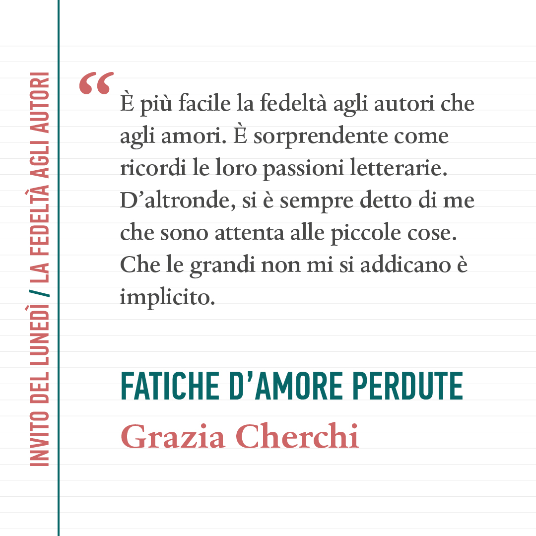 minimumlab's tweet image. L&apos;invito di questo lunedì è di tornare agli autori preferiti, per quest&apos;estate, rinnovare quel patto di fedeltà che esiste per ogni lettore solo verso pochi autori.
I tuoi quali sono? Quali sono quegli scrittori e quelle scrittrici verso cui sarai sempre fedele?
#InvitoDelLunedì