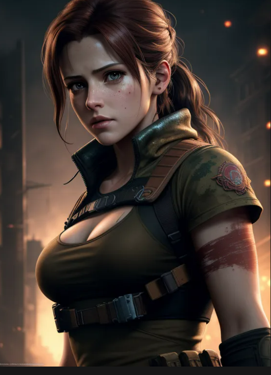 Opendream_ai's tweet photo. Claire Redfield From Resident Evil By A.I 
#ResidentEvil #ResidentEvil4Remake #ClaireRedfield #game #AIArt #opendreamaiart #midjourney https://t.co/9Z1S5mzs1A