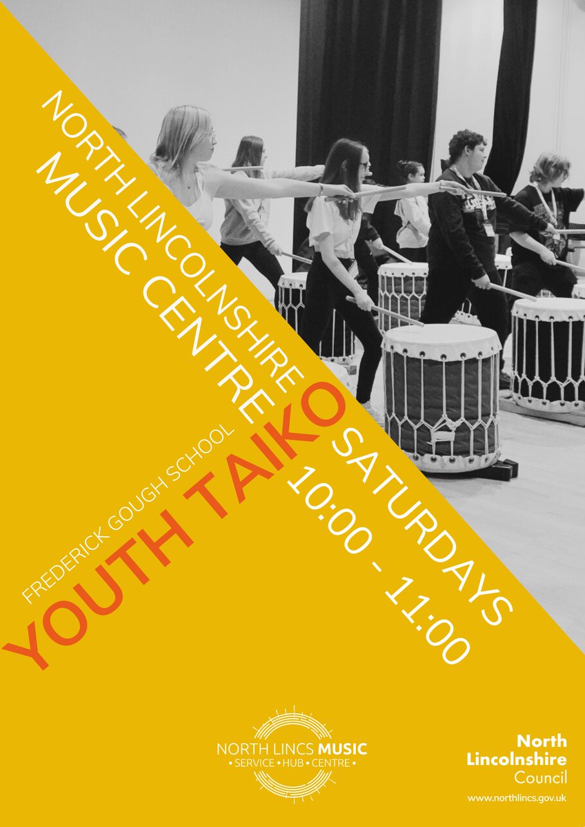 *TAIKO* Why not sign up to join our Youth Taiko group as part of our Saturday Music Centre? You'll have a lot of fun, make some wonderful friends and learn this fantastic musical skill! Click the link below to sign up! forms.office.com/r/5n0Dy33sRj