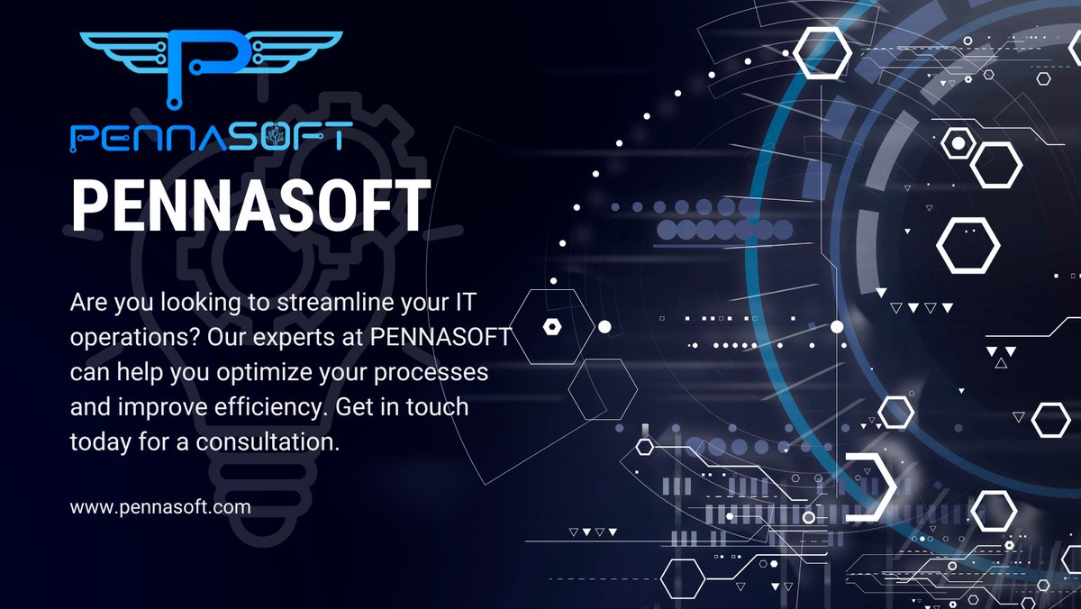 pennasoft1's tweet photo. #ITConsulting #TechExperts #PennasoftServices https://t.co/Jh07l9rgQt