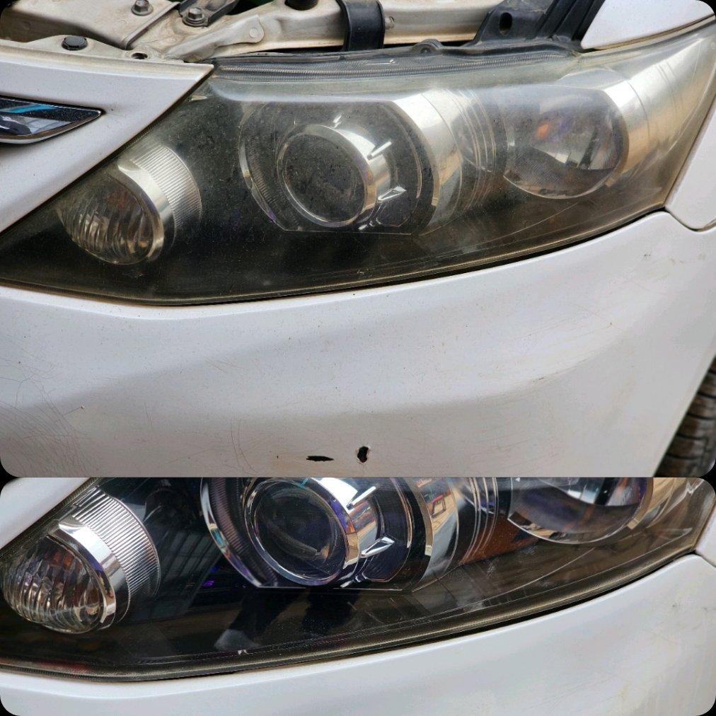 Before&After Headlight Restoration..#Allion260 #HeadlightRestoration #SuperiorLights 

Call 0727666063 For Headlight Restoration.