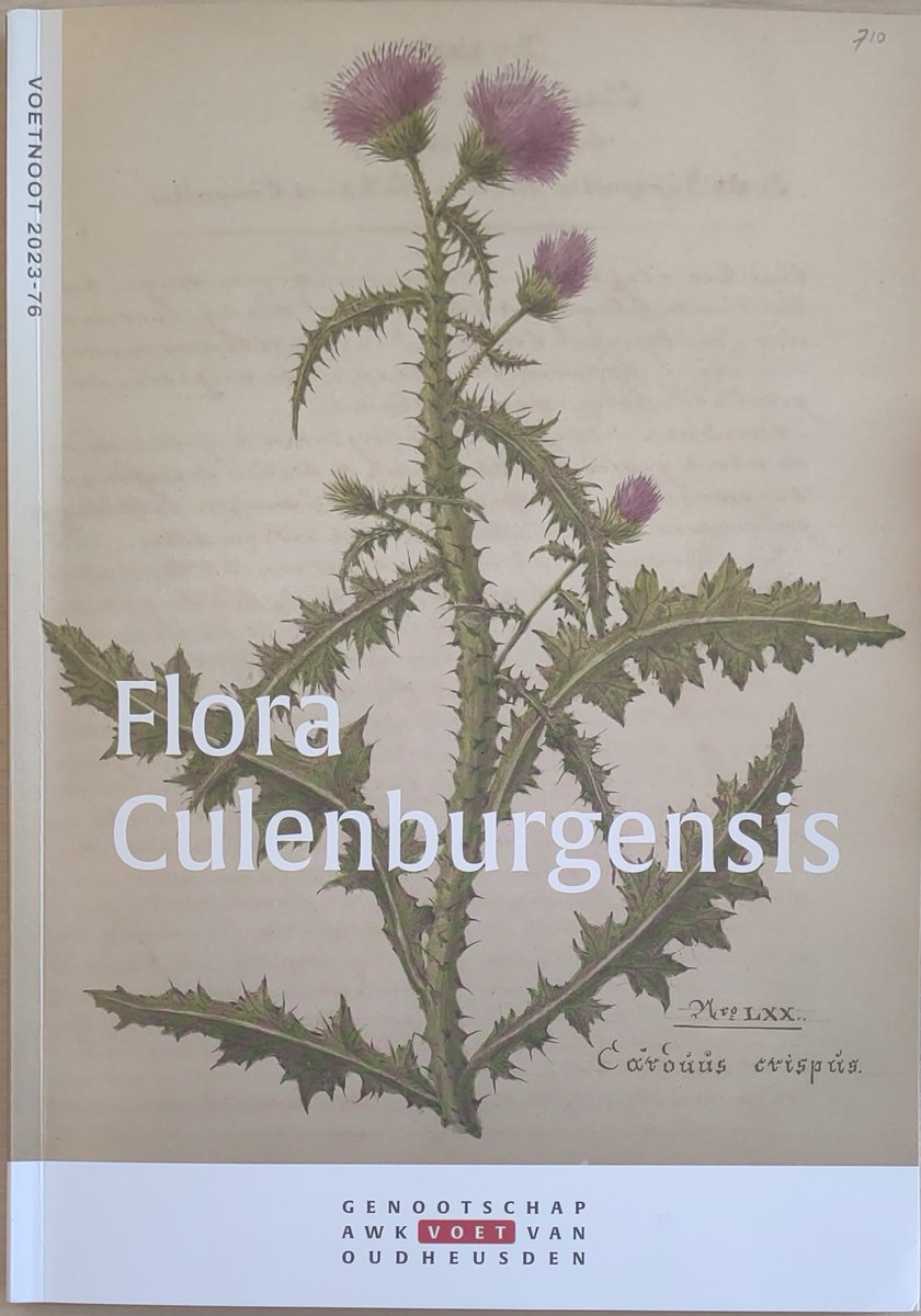 RARivierenland's tweet photo. De Culemborgse stadsdokter #Alpherts was dokter én kunstenaar. Zijn talent zie je al in het album amoricum van zijn dochter https://t.co/X1LVdSEyGN. En helemaal in zijn unieke Flora Culenburgensis, het onderwerp van de nieuwste Voetnoot van Voet van Oudheusden. #RARaanwinst https://t.co/IqsKgpfxH5
