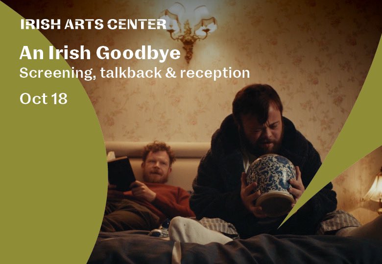 Delighted to be joining @IrishArtsCenter for a special one-off New York screening of #AnIrishGoodbye on October 18th Tickets are on sale to the public now—irishartscenter.org/event/an-irish… 🌾💚