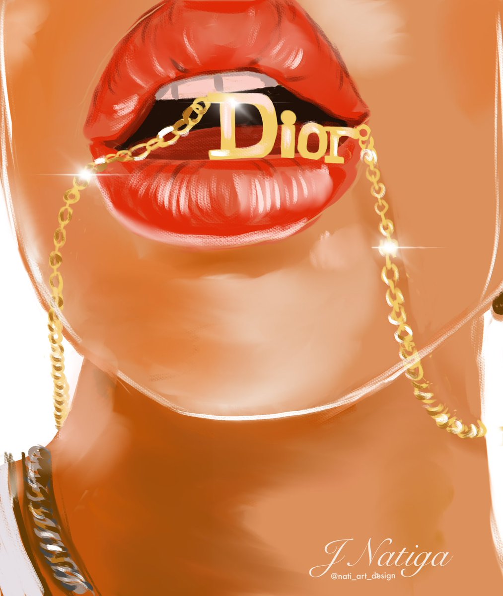 NatigaArt's tweet photo. Dior one love #digitalart #ilustration #NFTCollection https://t.co/CPGSkUApQV