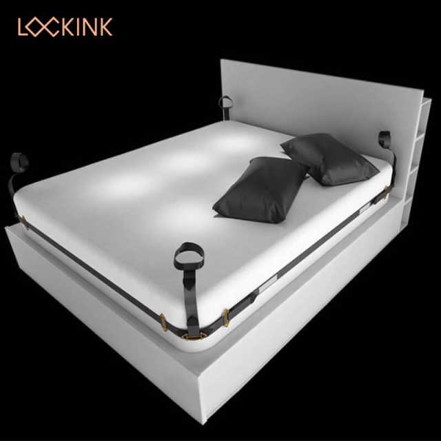 LockinkUK's tweet photo. Lockink BDSM Adjustable Bed Bondage Restraint Kit 

Not your average bed restraint kit! No more lifting heavy mattresses and poorly fitting, poorly constructed restraints! 
From £54.99 with free delivery 

https://t.co/qulnNrSn62

#bdsm #bondage #fetish #bedrestraints https://t.co/plnGRqg2ZS