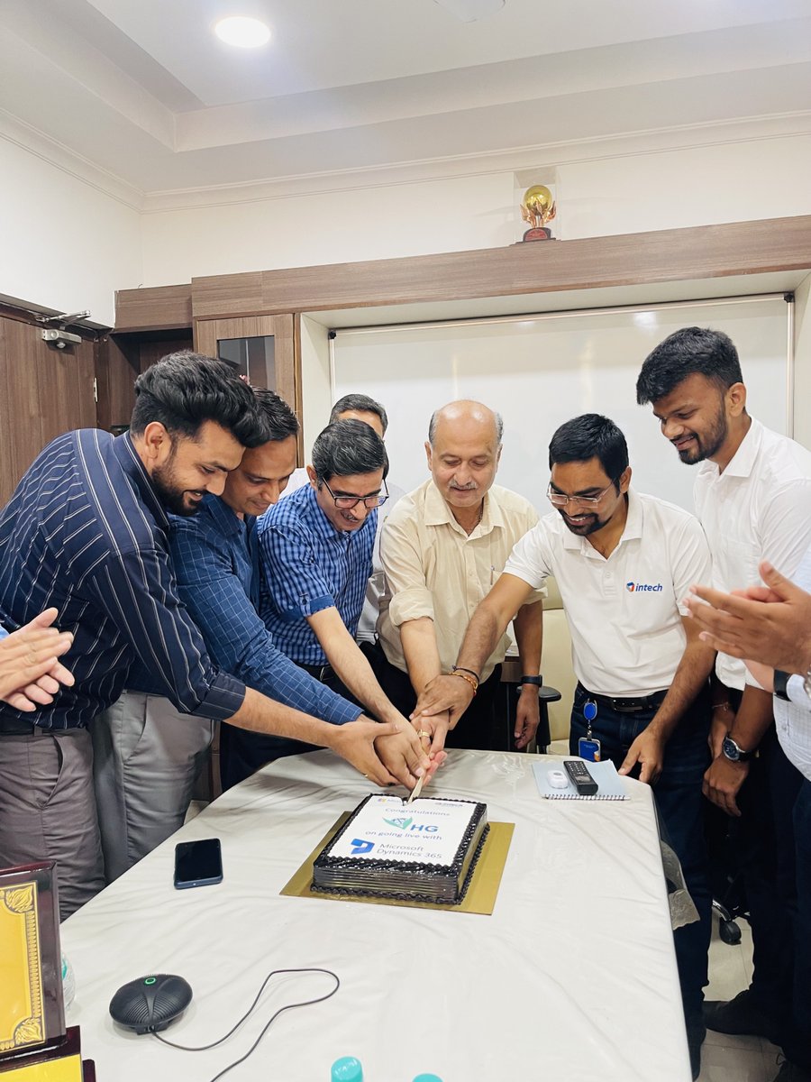 IntechSystems's tweet image. HINDUSTAN GUM &amp;amp; CHEMICALS LTD on embarking on your digital journey with #Dynamics365 #FinanceandOperations. 

Congratulations
Intech Systems &amp;amp; Microsoft look forward to partnering with you on this exciting journey.

A big thank you to the team for making this a huge success.