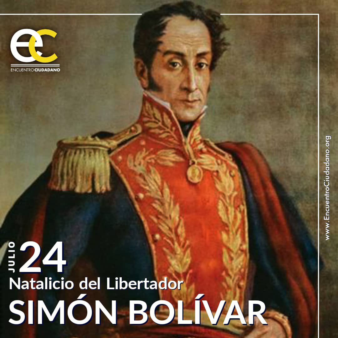 Hoy, cuando se conmemora el 240º aniversario del natalicio de Simón Bolívar, sigue más firme que nunca el compromiso de lucha por la libertad de nuestra Venezuela. Hagamos valer su pensamiento y actuar libertario poniendo siempre por delante los intereses de la nación.
Debemos