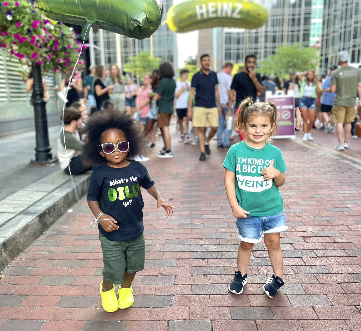 What's the Dilly yo? 😎🥒

Picklesburgh 2023! 

#squirrelhillbaby #sqhllbby #picklesburgh #pittsburgh #Heinz #downtownpittsburgh