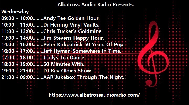 AlbatrossAudio's tweet photo. Wednesdays New Schedule. https://t.co/eNrEEg9cem