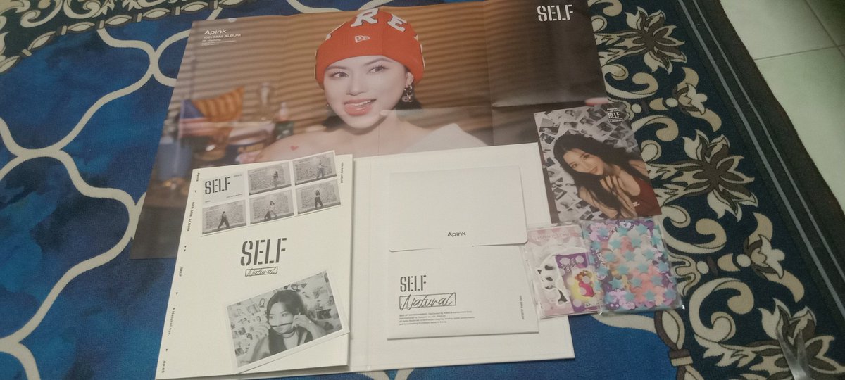 arrived my self album! Thank you <a href="/all4apink/">all4apink</a> for the giveaway. 😘 Shipping was so fast