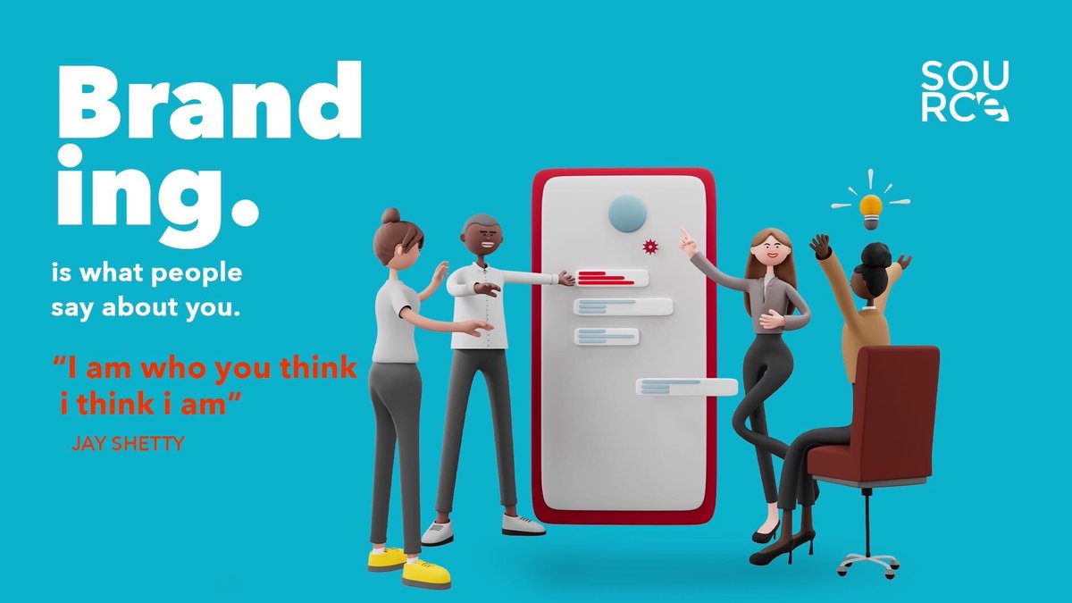 _sourcegroup's tweet image. In essence, branding defines the perception others hold of your organization. Be intentional about how you want to be perceived and witness the unique results that will transpire. 

#Mondaymorning #Source #Branding