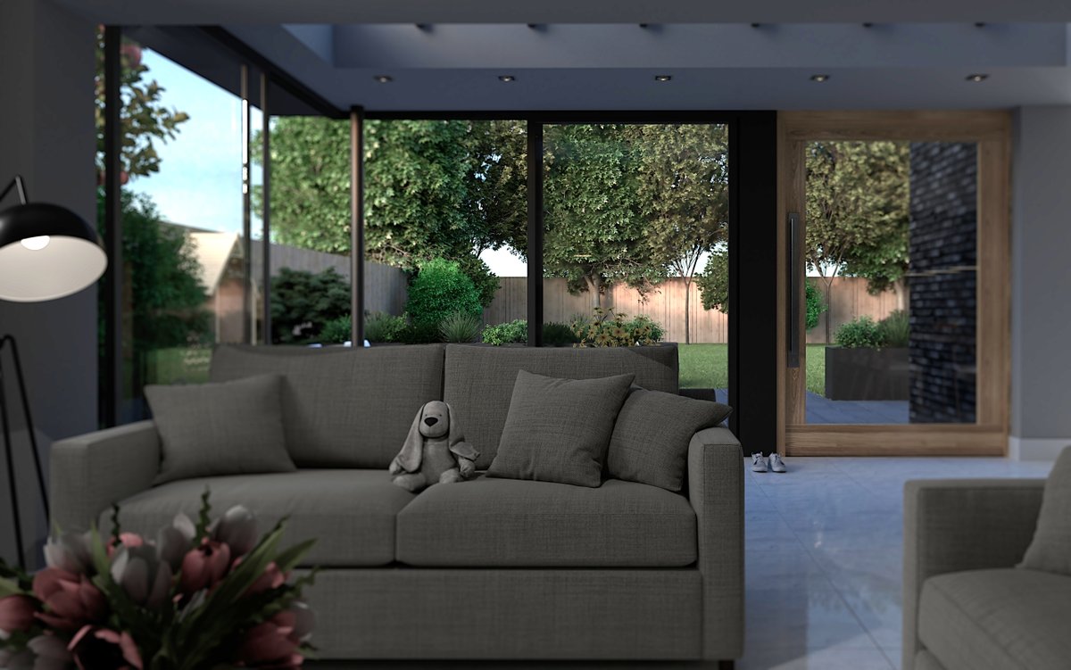 This project is cantered around a sleek and modern contemporary design that embraces clean lines, and the importance of natural light in enhancing the atmosphere and ambiance of a living space. #architectsofliverpool #ukarchitects