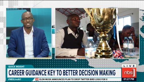 Fireliglntfi's tweet photo. Several stakeholders have noted a growing need for career guidance to help students have better insight into the connection between their academics and the real world.

@LNduwumwami

#NBSLiveAt1 #NBSUpdates https://t.co/JTmDEr0dJN