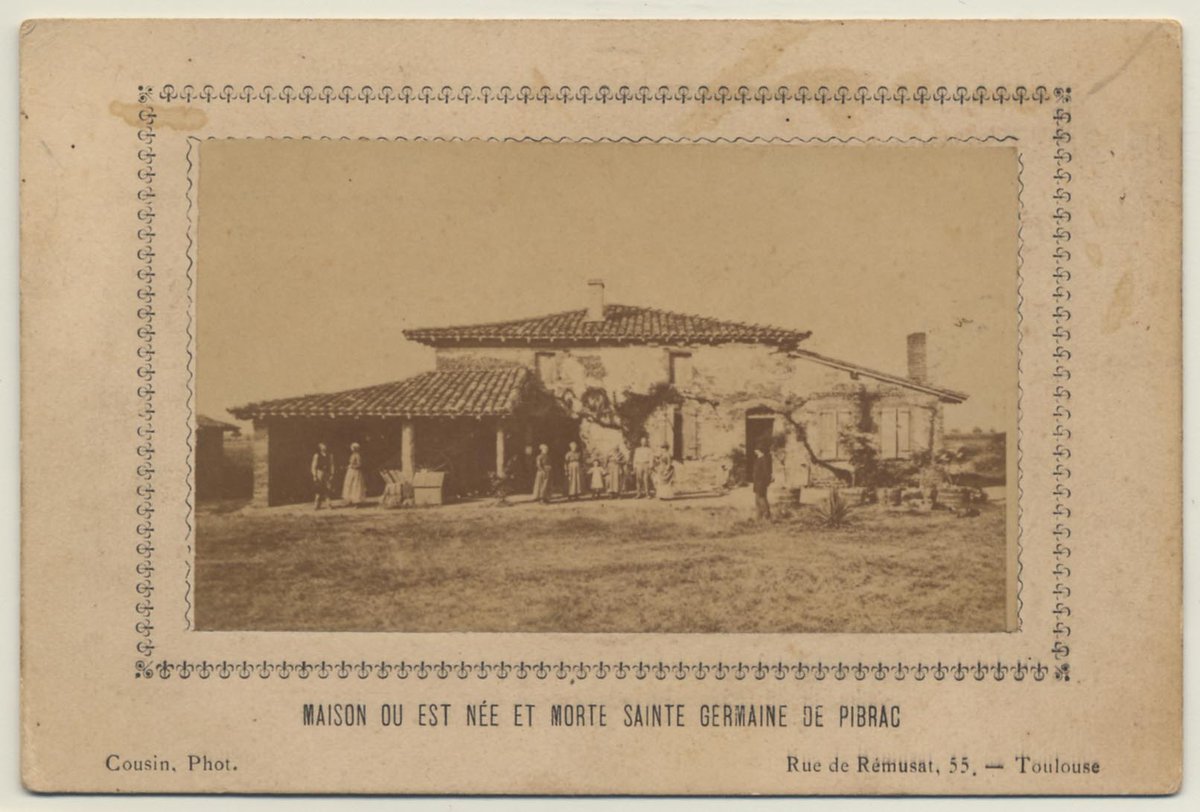 ToulouseArchive's tweet photo. Pour célébrer cette journée internationale des #cousins et #cousines, voici la maison de Ste Germaine de Pibrac, ou Germaine Cousin, prise par le photographe Antoine René Félix Dudon... Cousin !
#CousinsDay
▶️ https://t.co/eE1jccs8ae https://t.co/vKy4lDVq9N