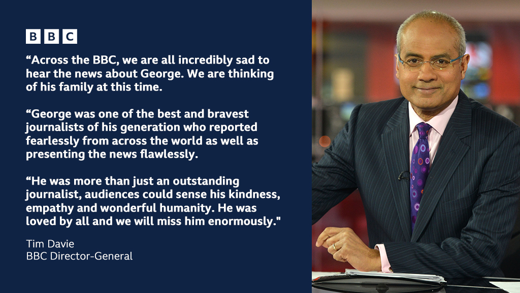It is with deep sadness that the BBC is announcing the death of its much-loved journalist and presenter George Alagiah. bbc.co.uk/mediacentre/20…