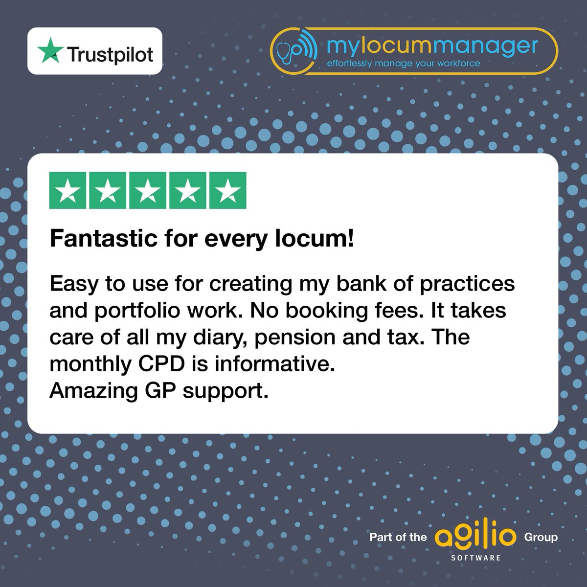 My Locum Manager tweet media