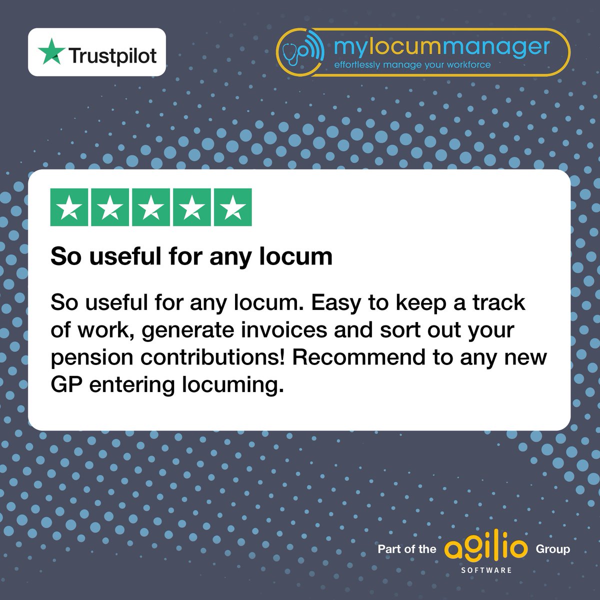 My Locum Manager tweet media