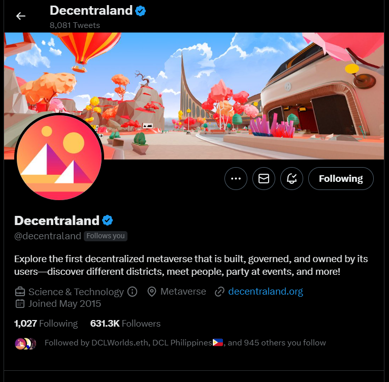 Can you spot the real @Decentraland?  ... 😅🤣🤣🤥

<a href="/elonmusk/">Elon Musk</a> #DCL #Decentraland #SCAM #imposter #NFTs #NFTCommunity #banhammer